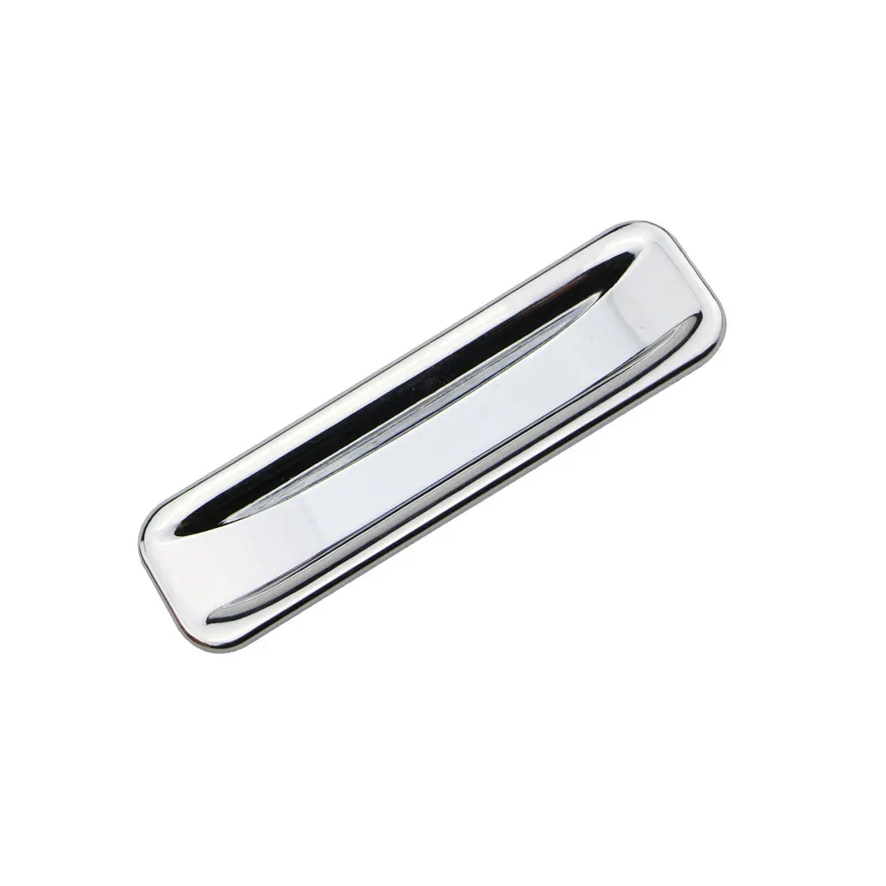 Car Armrest Storage Box Decorative Panel Trim Sequin Sticker for Peugeot 2008 2014 - 2017 ABS Chrome Accessories