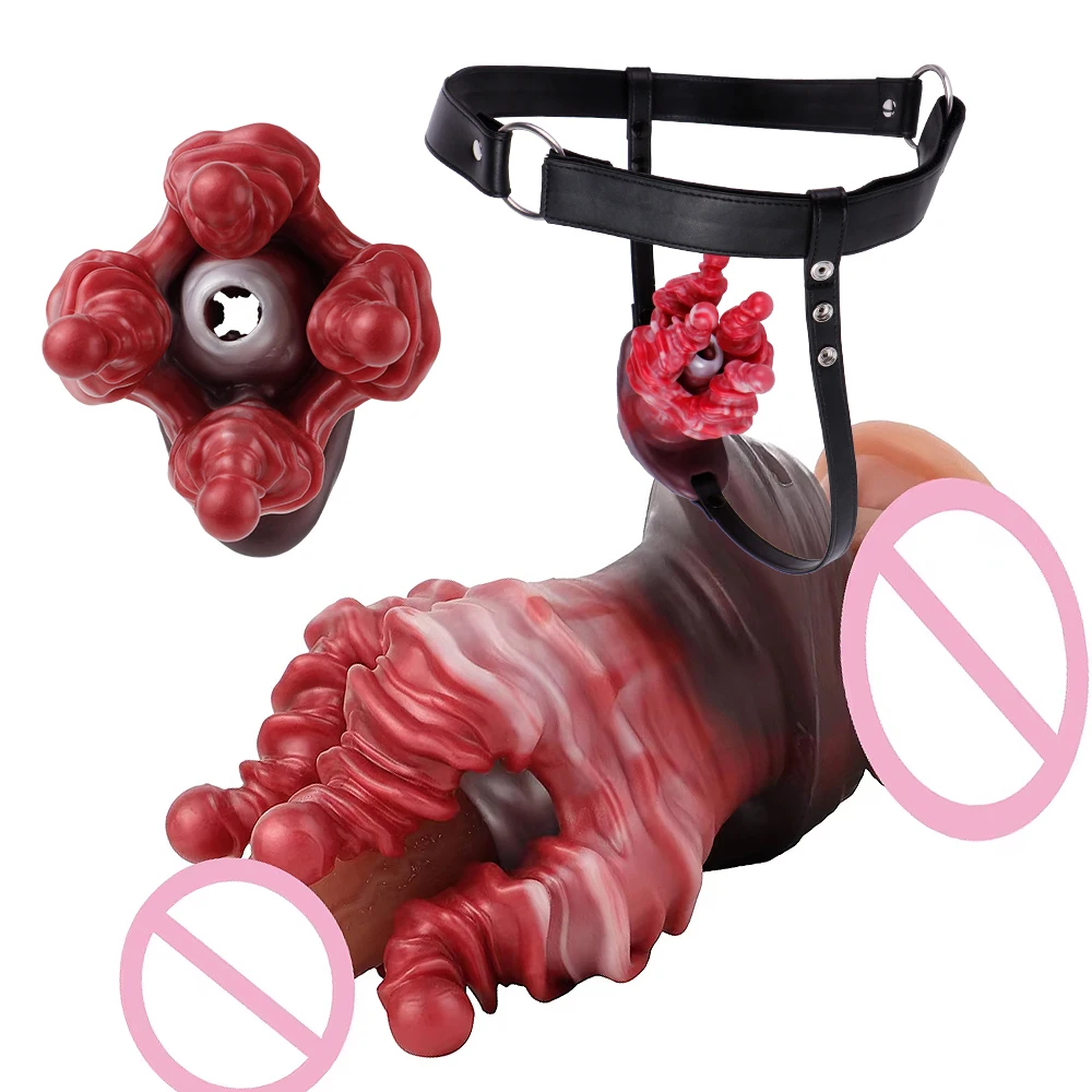 YOCY Wearable Anal Plug Type Airplane Cup Hollow Anus Dilator Butt Expansion Silicone Sex Toys For Adult Men Women Sexy Shop - view 3