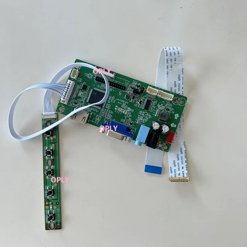EDP Controller Board for B133HAN04.4 B133HAN04.1 B133HAN04.A LCD Monitor HDMI-Compatible VGA Laptop Panel Kit 13.3