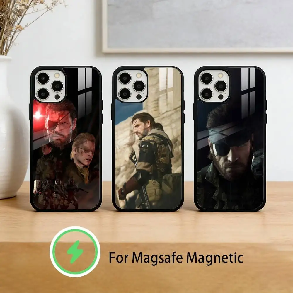 

Game M-Metal Gear Solid Phone Case For iPhone 17/16/15/14/13/12/Plus/Pro/Max for Magnetic Wireless Charging