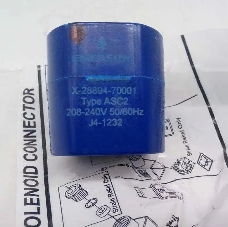 Emerson Solenoid Valve Coil ASC2 X-28894-70001 208-240V 24V ASC4