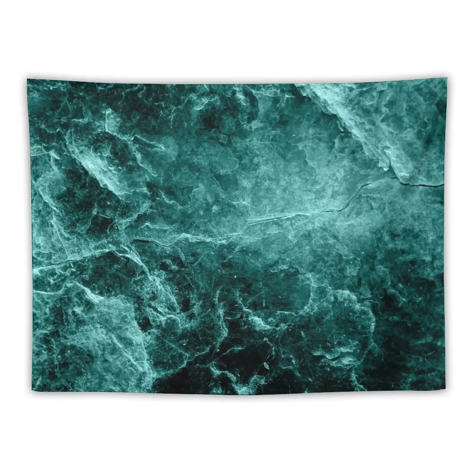 Enigmatic Deep Green Marble #1 #decor #art Tapestry Wall Decoration Items House Decorations Room Decor Cute Tapestry