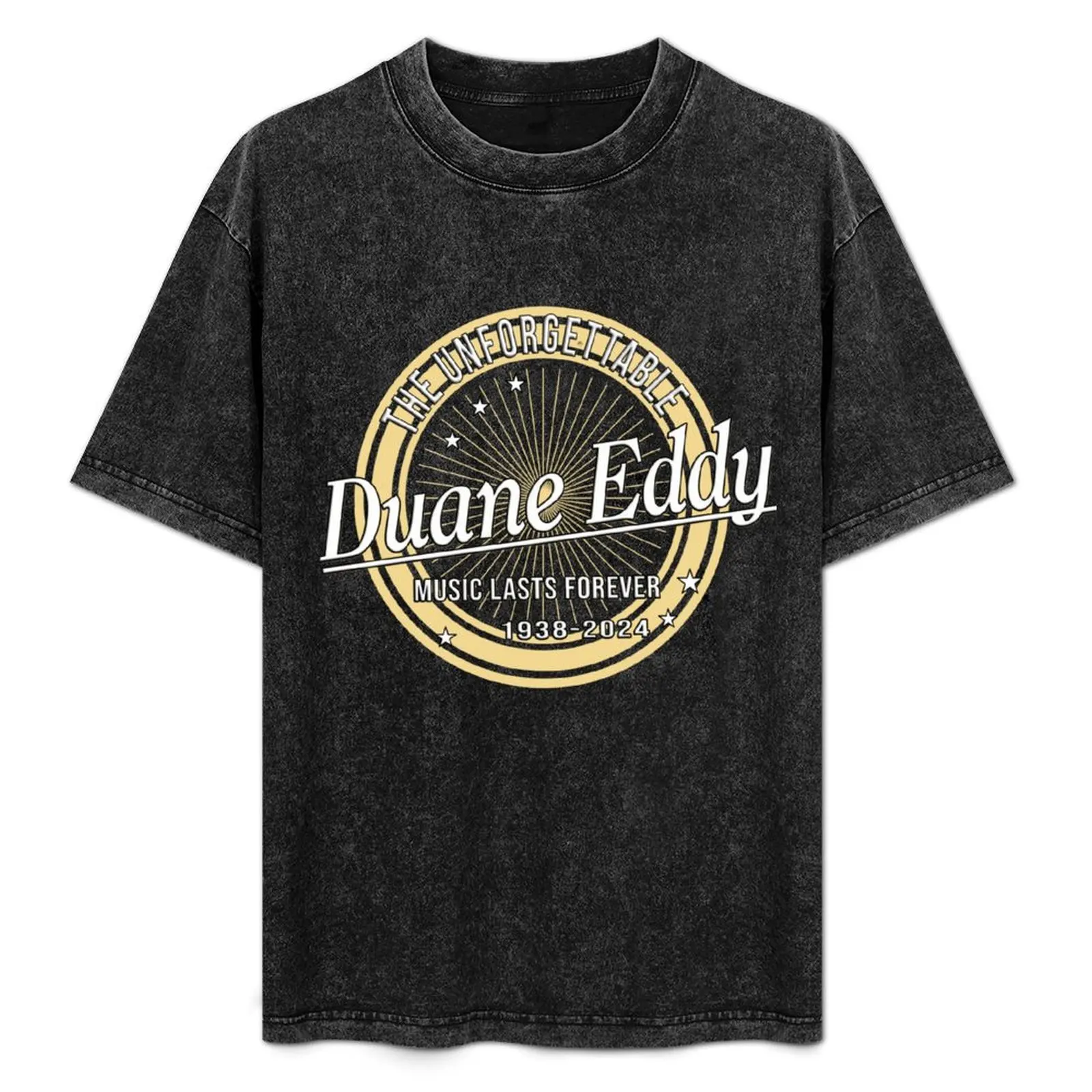 

Duane Eddy 1938 2024 Music D36 T-Shirt Work Utility Casual Tee Shirt