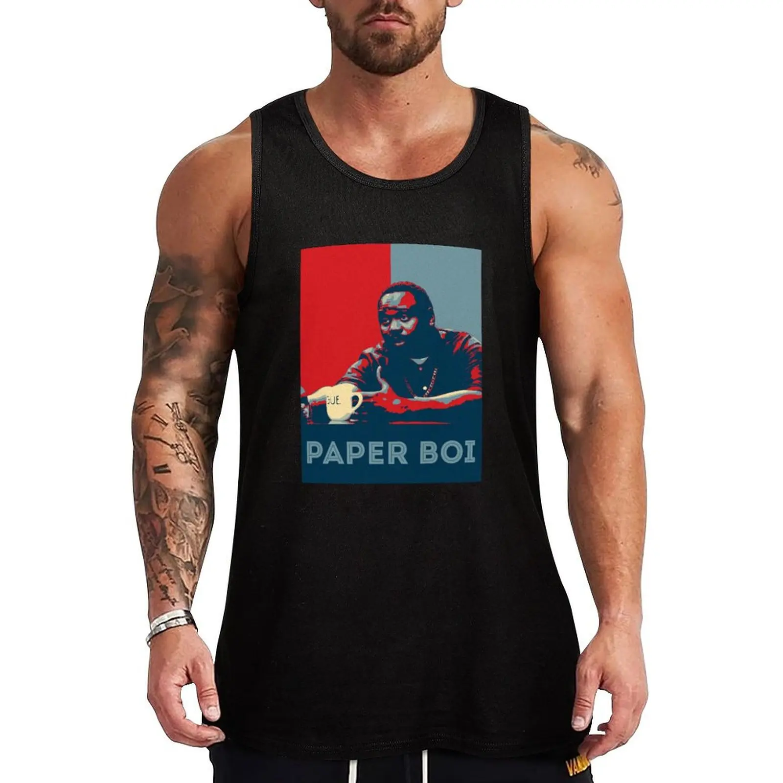 

Paper Boi Hope Atlanta Tank Top gym wear men men gym clothing gym for men sleeveless shirts male