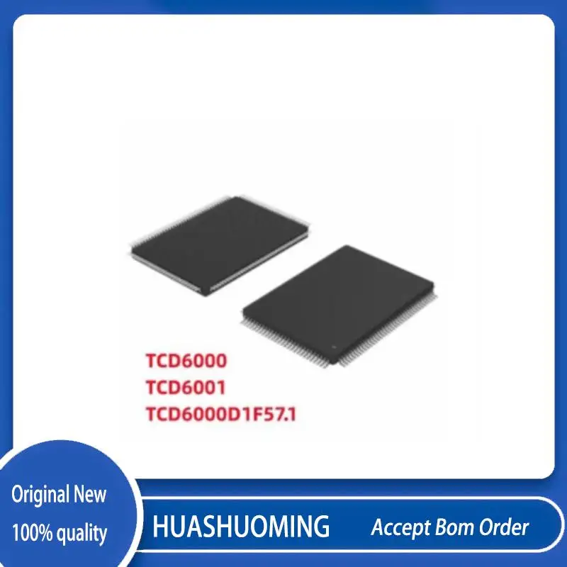 

2Pcs/Lot New TCD2210 TCD6000 TCD6001 TCD6000D1F57.1 TCD6000 D1HFY.1 QFP