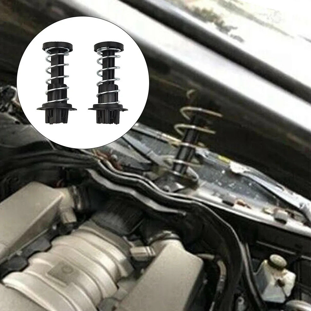 2pcs Car Engine Hood Springs Fastener BONNET For Mercedes W204 W212 S212 W213 A207 C207 W222 R231 X204 MB C CLASS GLK350