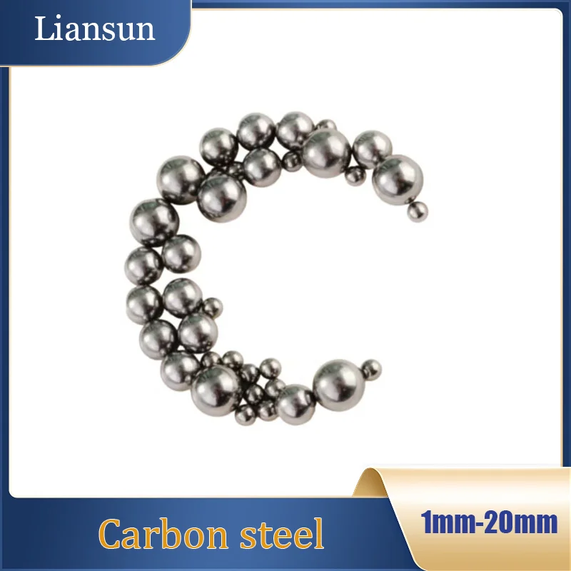 

High-Precision Bearing Steel Balls 1mm-20mm Standard Solid Small Steel Balls Polished Surface Oil-Free Steel Balls