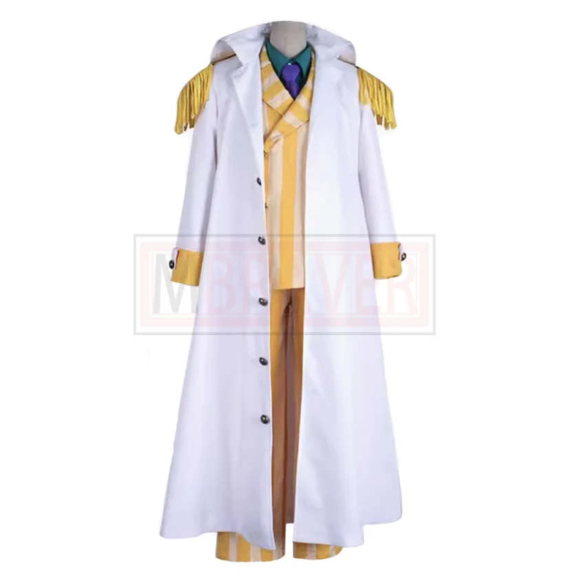 

Naval Uniform Borsalino Cosplay Costume Halloween Party Christmas Custom Made Any Size