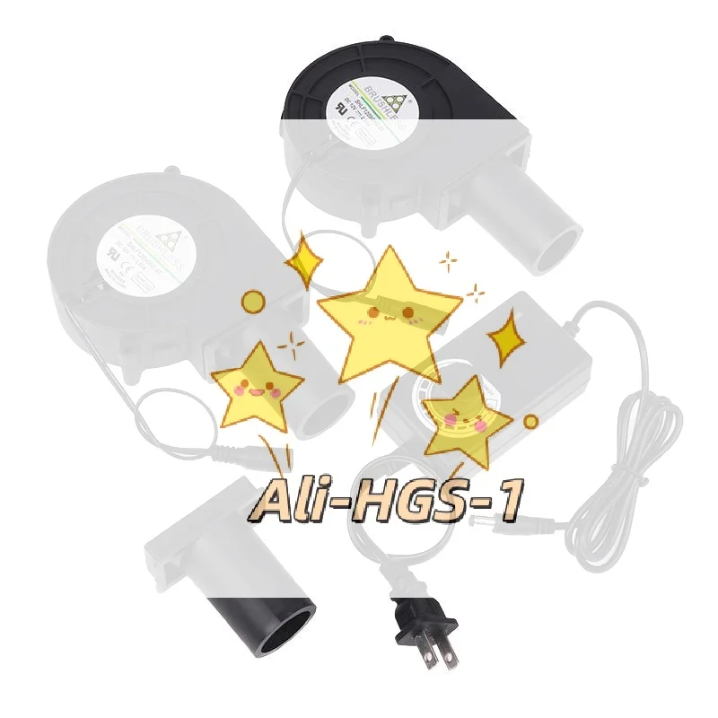 

Multi-Use Blower Fan for Outdoor, Quick Start Charcoal & BBQ, 220V-12V Adjustable for Camping, Grilling & Ventilation