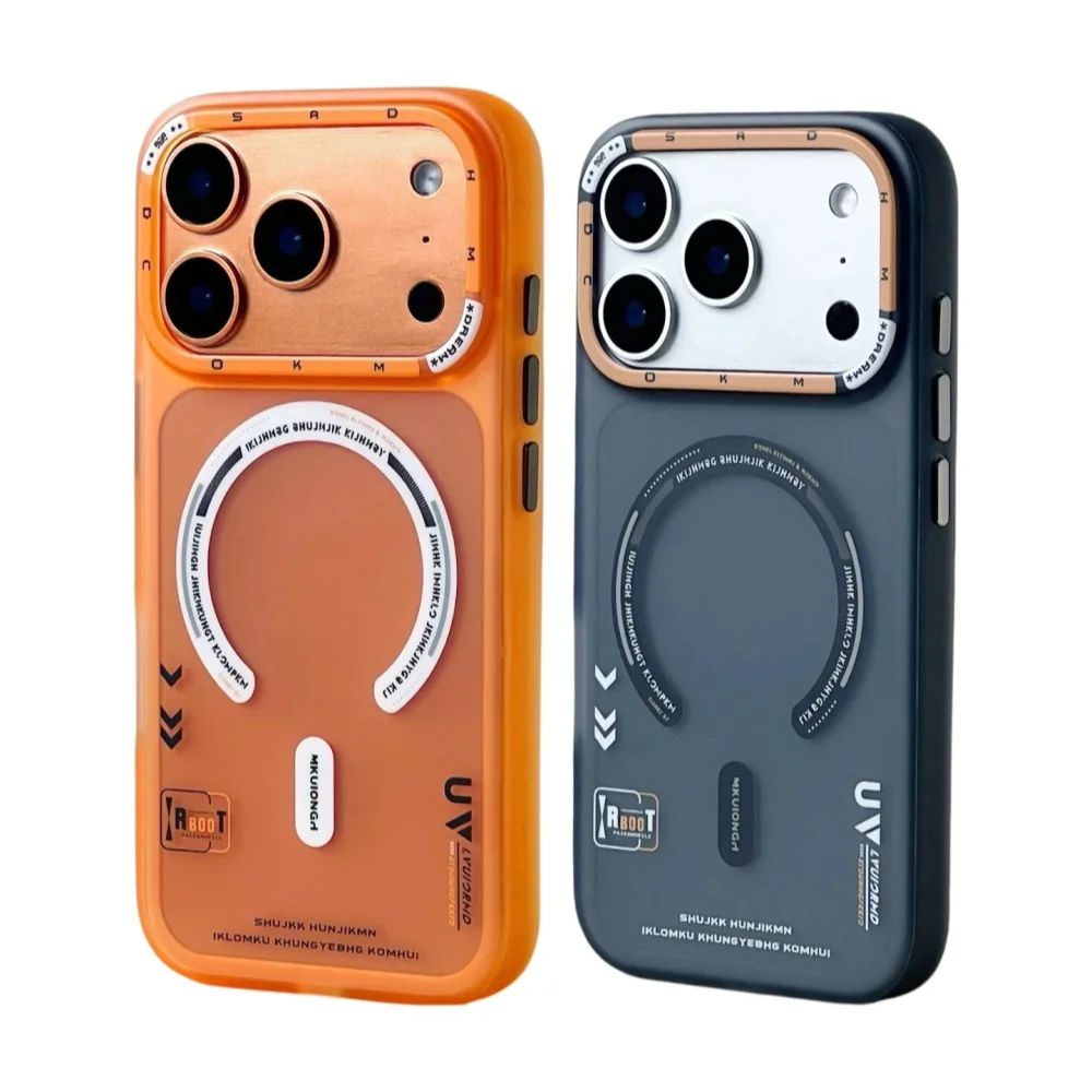 Mattierte, durchscheinende Magnetische Hülle für iPhone 18 Pro Max 17 Pro Max 17 Pro 18 Pro Max für Magsafe Stoßfeste Weichkantenhülle