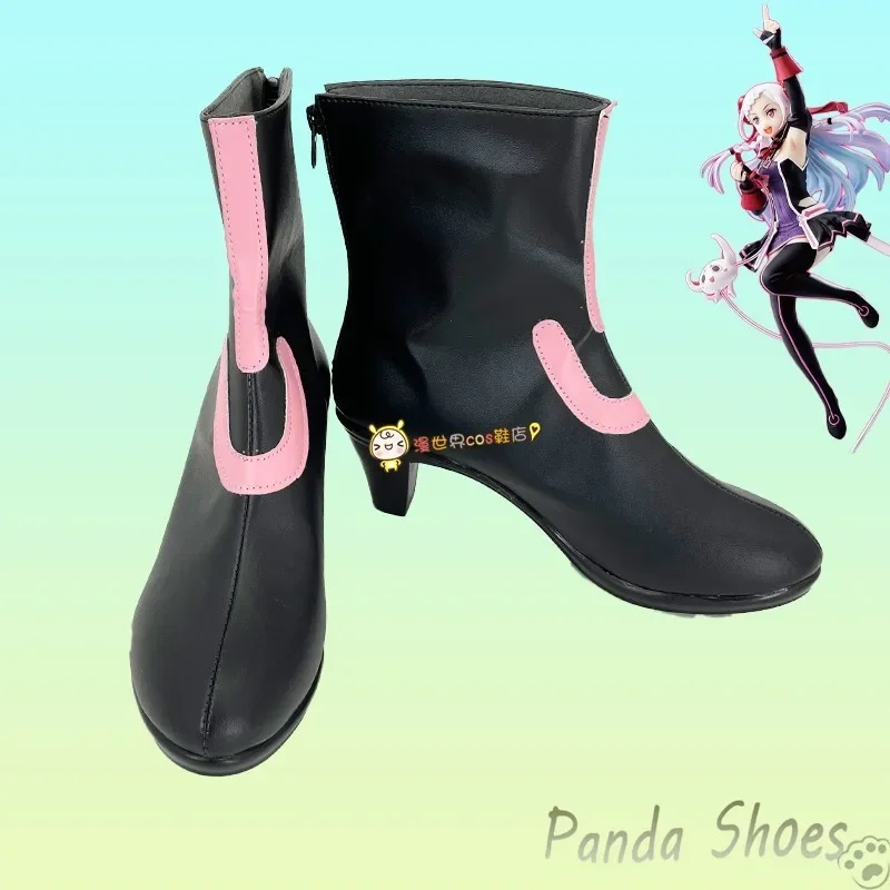 

Sword Art Online Yuna Cosplay Shoes Anime SAO Cos Boots Comic Shigemura Yuna Cosplay Costume Prop Shoes for Halloween Party