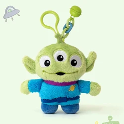 Disney Alien Plush Toy Backpack Pendant Cartoon & Cute Doll keyring Children's Toy Birthday Present