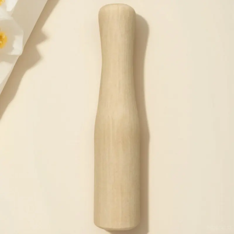 

Natural Wood Pestle Grinding Rod for Suribachi Canning Sauce Soup Puree Jelly Custard Making Ideal Wooden Muddler Tool