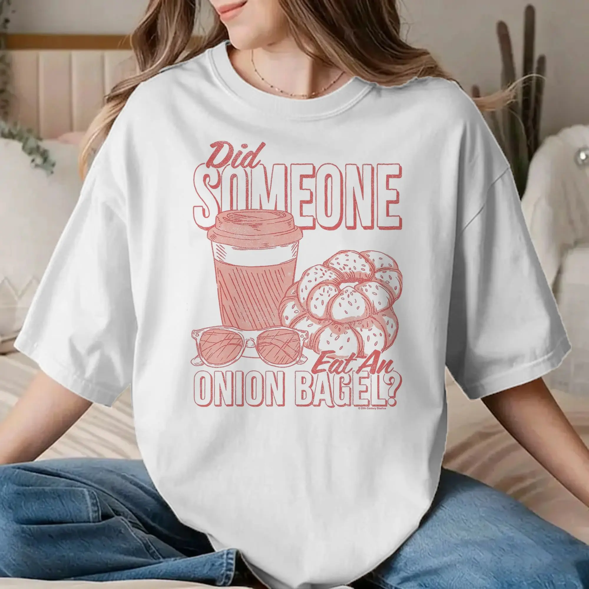 Funny Onion Bagel Parody Food T Shirts for Men Women 100% Cotton T-Shirt The Devil Wears Prada Tees Short Sleeve Tops Plus Size