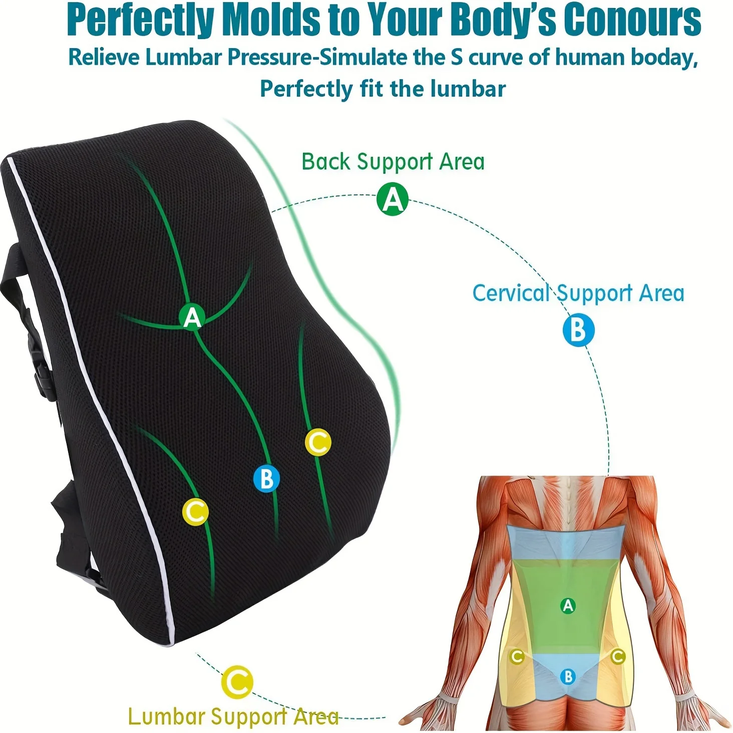 Thumbnail 3 - #5 Best Back & Lumbar Support Cushions to Buy In 2026