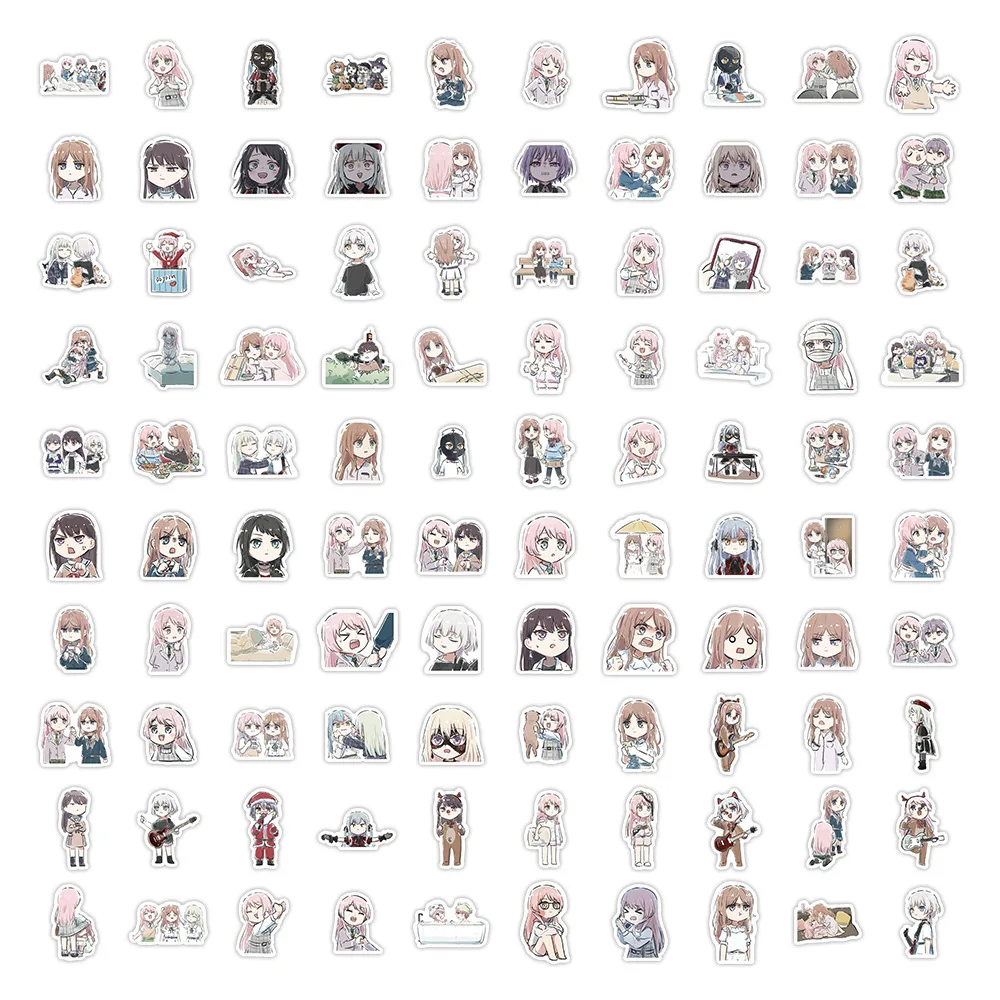 

50/100PCS BanG Dream! It's MyGO Stickers Band Graffiti Music Animation Cartoon Decals Luggage Laptop Guitar Car Bike Sticker