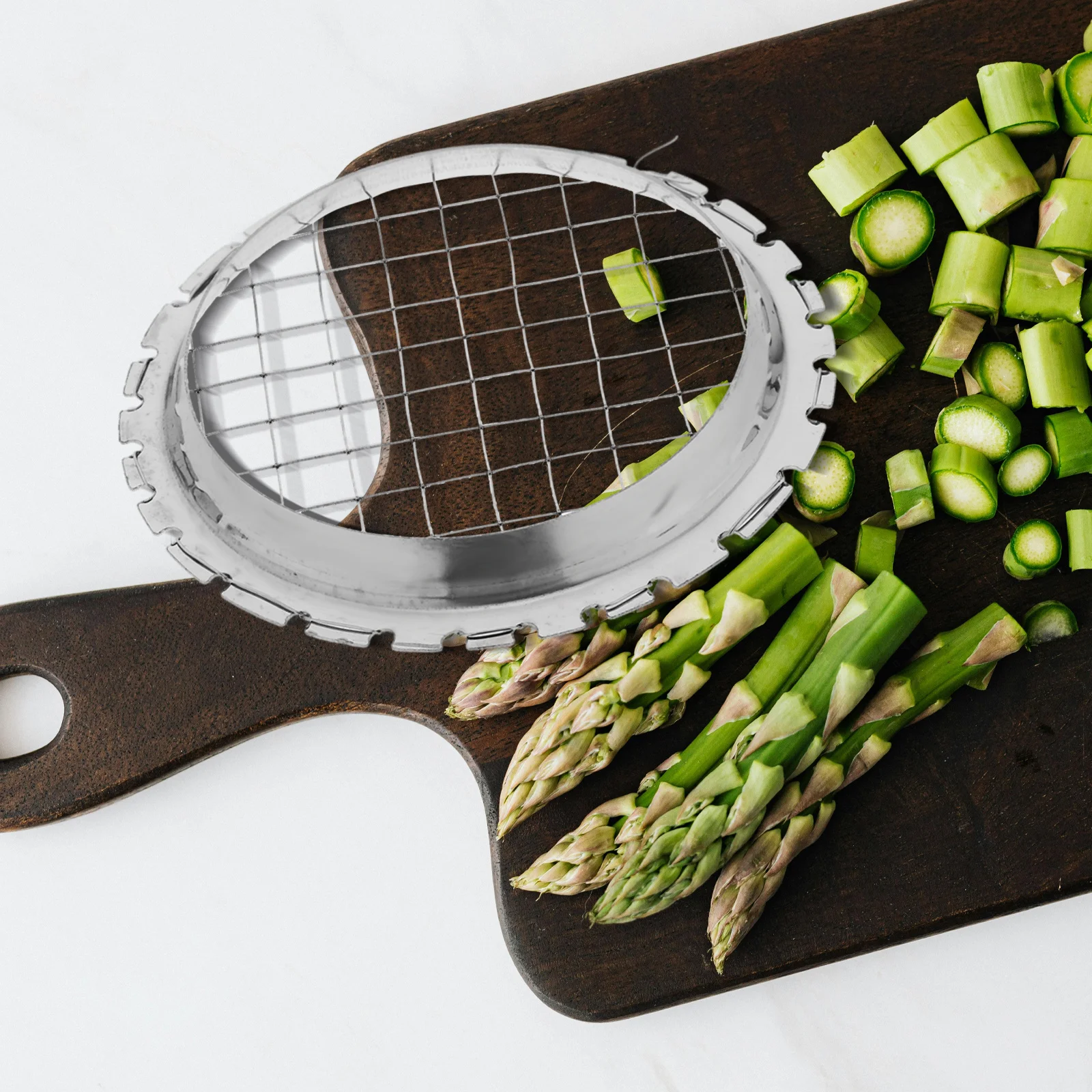 

Stainless Steel Egg Slicer Multifunctional Kitchen Tool Precise Cutting Construction Uniform Slices Versatile Design