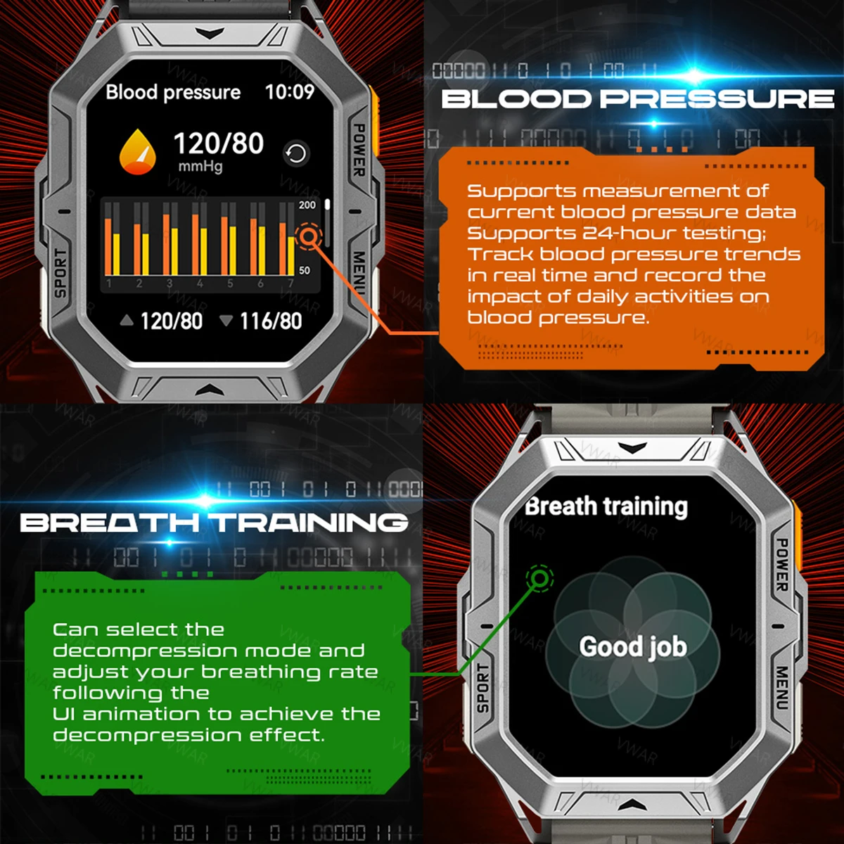VWAR TANK X1 Pro akıllı saat I - Watch Vs Smartwatch incelemesi ve fiyatı
