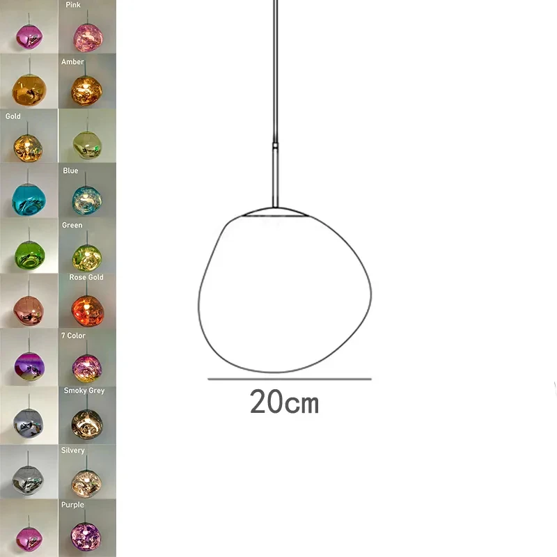 Nordic plafond hanglamp lava LED hanglamp moderne licht verlichting woonkamer binnen decor huisarmaturen keuken hangend