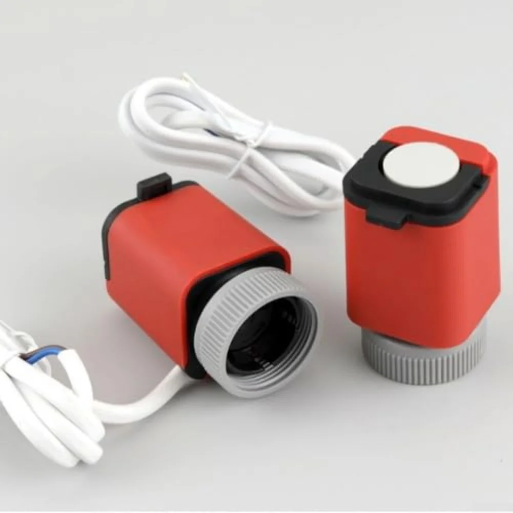 Manual Automatic Underfloor Heating Actuator for Water Flow Control with Normally Open Normally Closed 230V 24V Motor