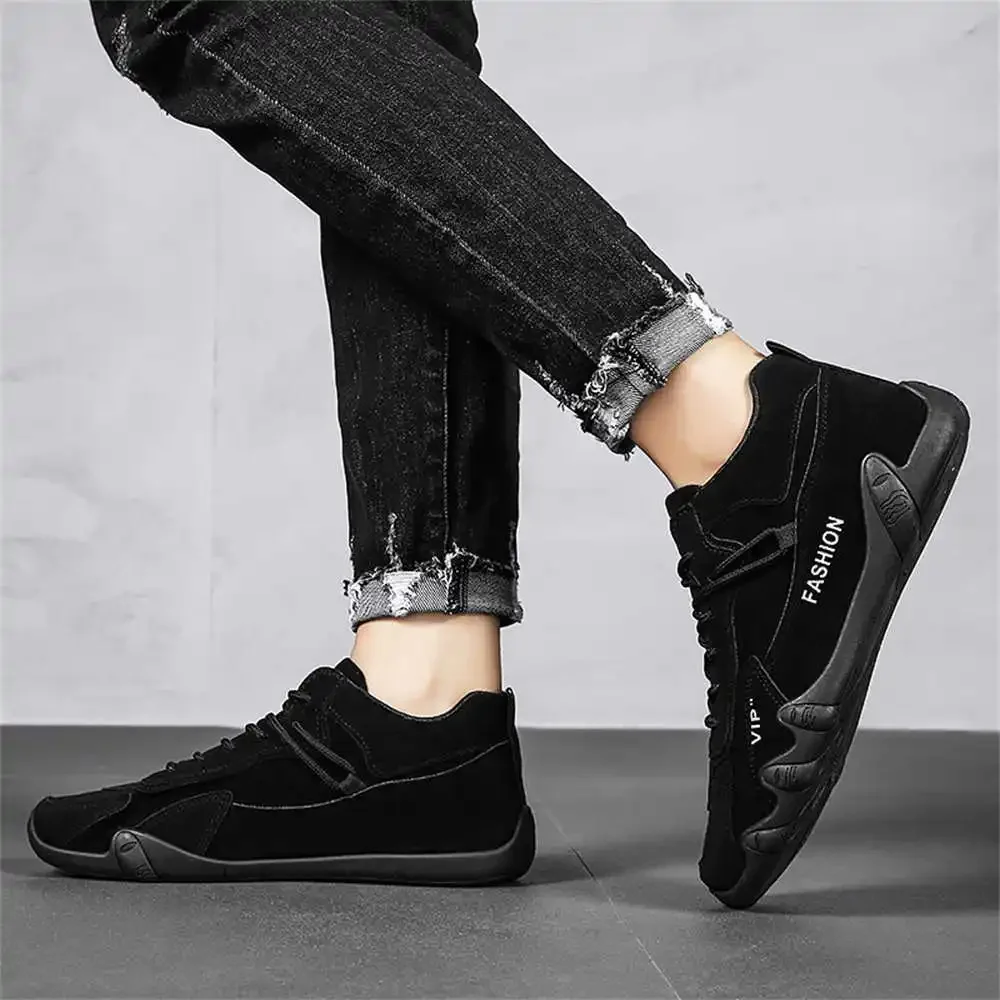 39-40 Flat-heeled Brand Shoes Men Casual Luxury Brand Trainer Men Black Sneakers Sports Sneacker Tennes Classic Special Use