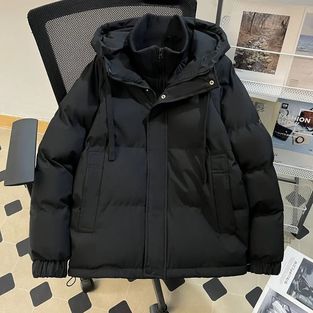 

Women's Thickened Down Cotton Jacket Winter Coat Warm Hooded Bread Style Outerwear New Arrival Student Friendly