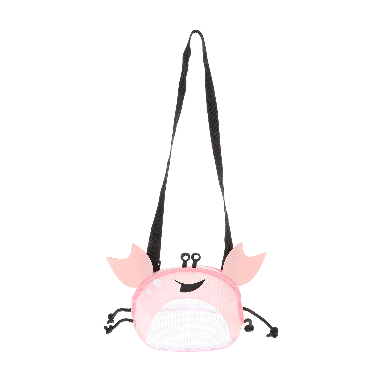 Sac de plage en maille pour tout-petits, jouets, sacs en coquillage pour enfants, tissu Polyester + Oxford, joli crabe