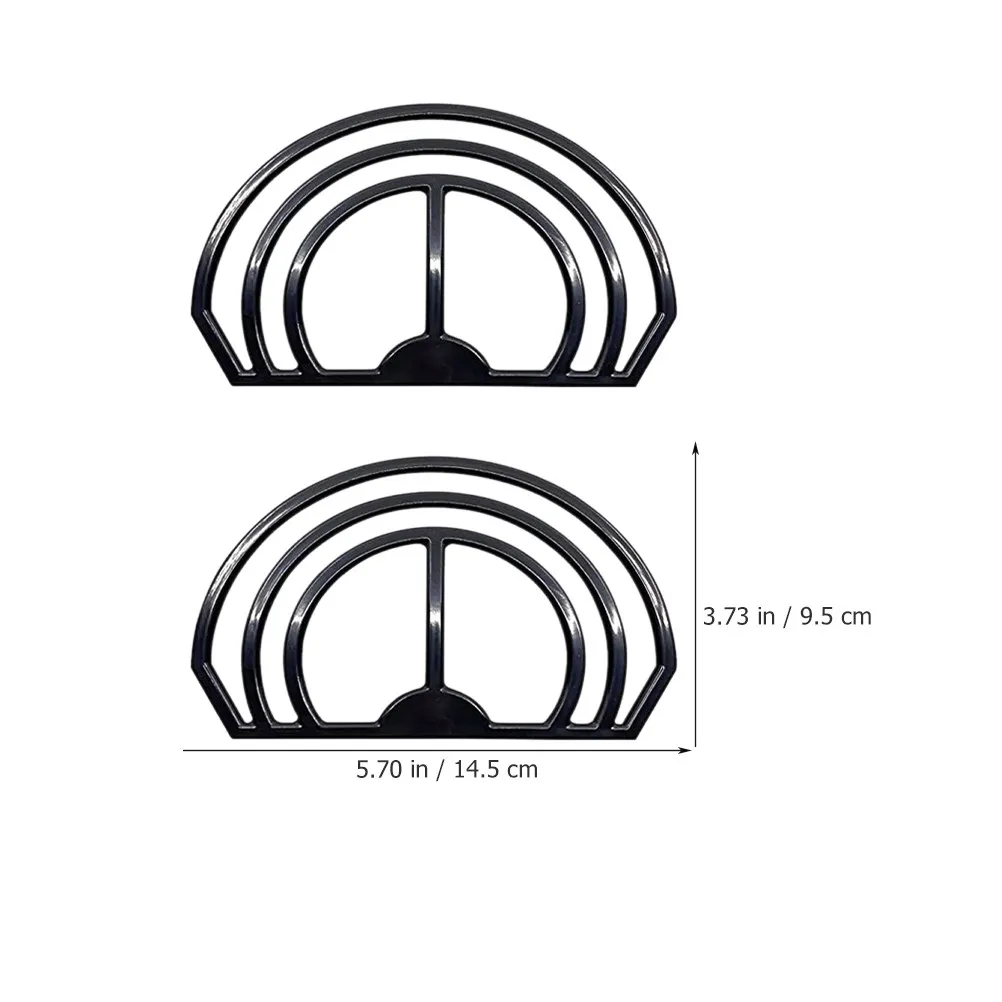 4 Pcs Hat Shaper Form Molder Shaping Brim Bender Cap Curving Tool Curve Bending Strap view 2