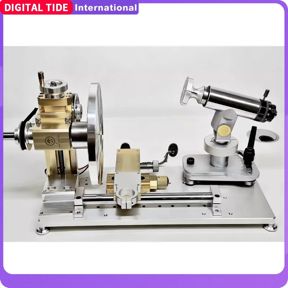 

Многофункциональный токарный станок для ремонта, полировки и шлифовки корпусов часов, фрезерования и шлифования, а также полировки.