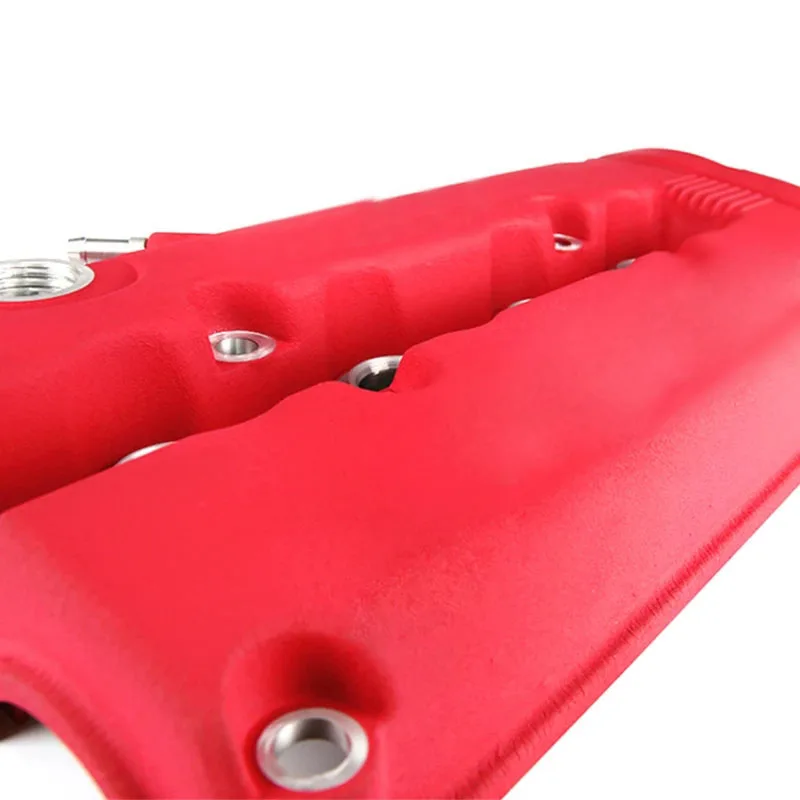 Style Rocker Valve Chamber Cover For Honda Civic B16 B17 B18 VTEC B18C QT3019 With Logo