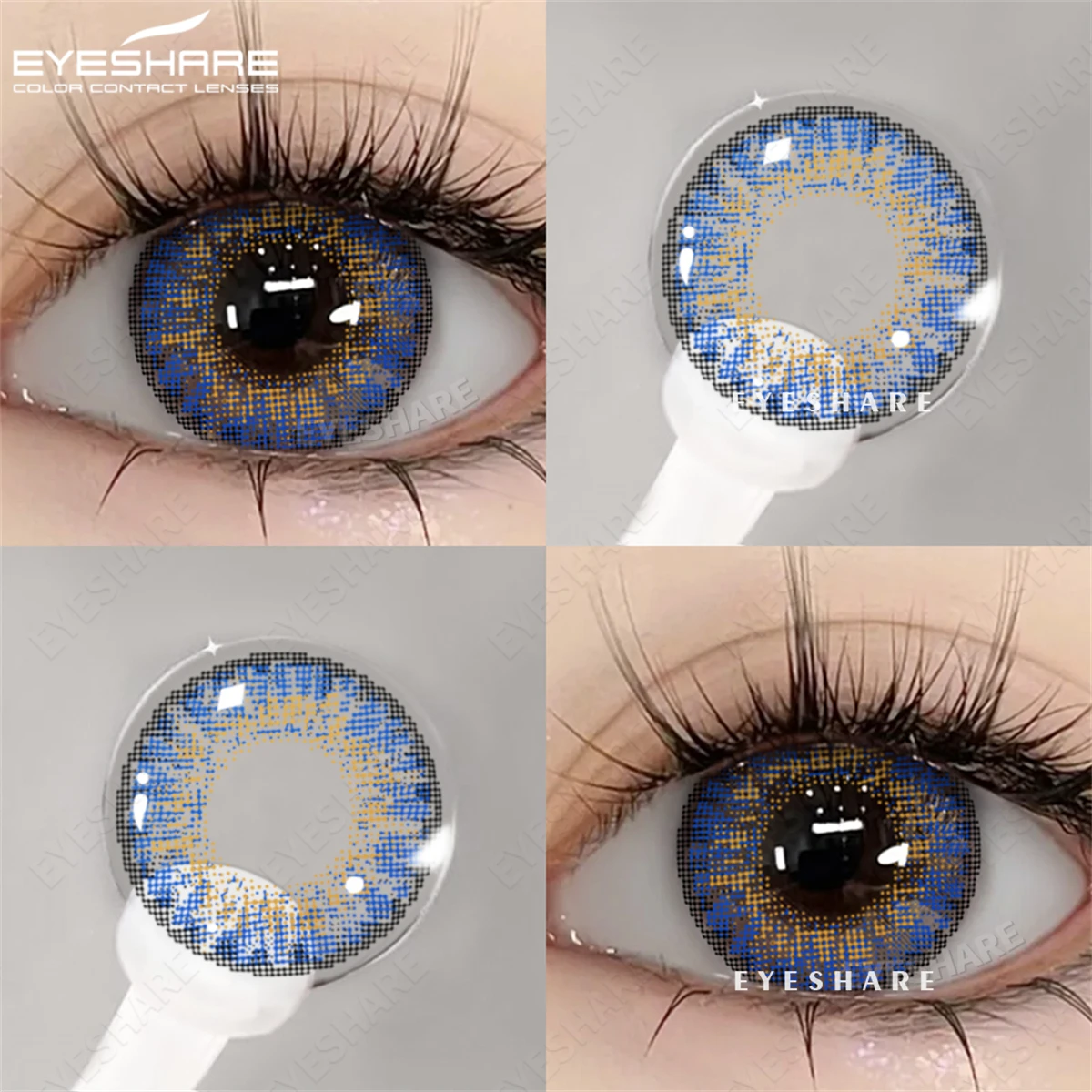 EYESHARE NEW 1 Pair Color Contact Lenses for Eyes Fashion Cosmetic High Quality Blue Lenses Green Contact Cosmetic Eye Contacts