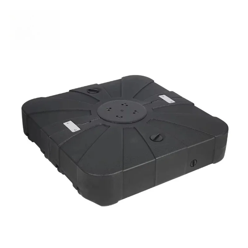 Plastic independent outdoor umbrella base, convenient, practical and durable sun umbrella base