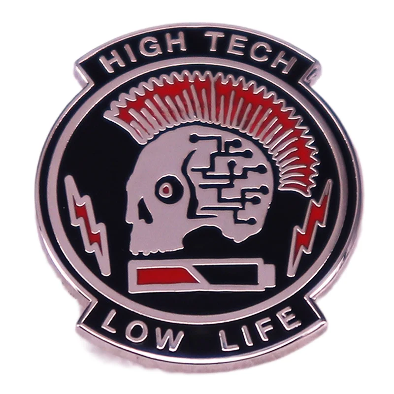 Punk High-tech Low-level Lifestyle Brooch Game Badge Accessories