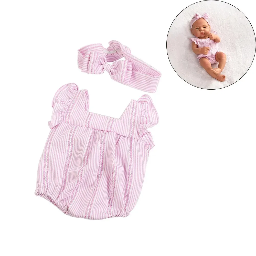 Puppe Kleidung Kleid Overall Weste Für 40 cm Neue Baby Reborn Amerikanische Puppe Baby Mädchen DIY Kleidung Spielzeug für 16 zoll Puppen – Detail 7