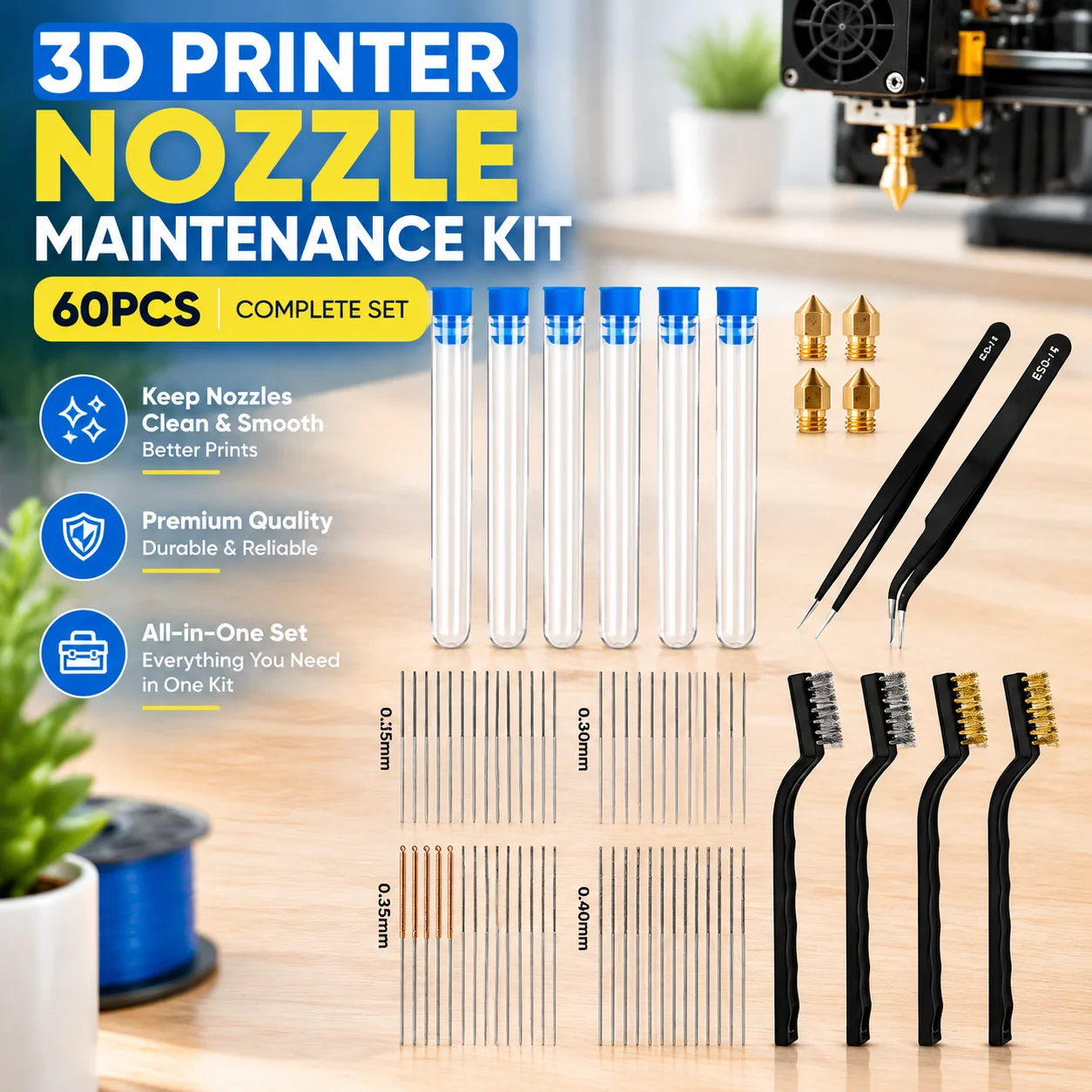 Printer Nozzle - Kit de mantenimiento de boquillas para