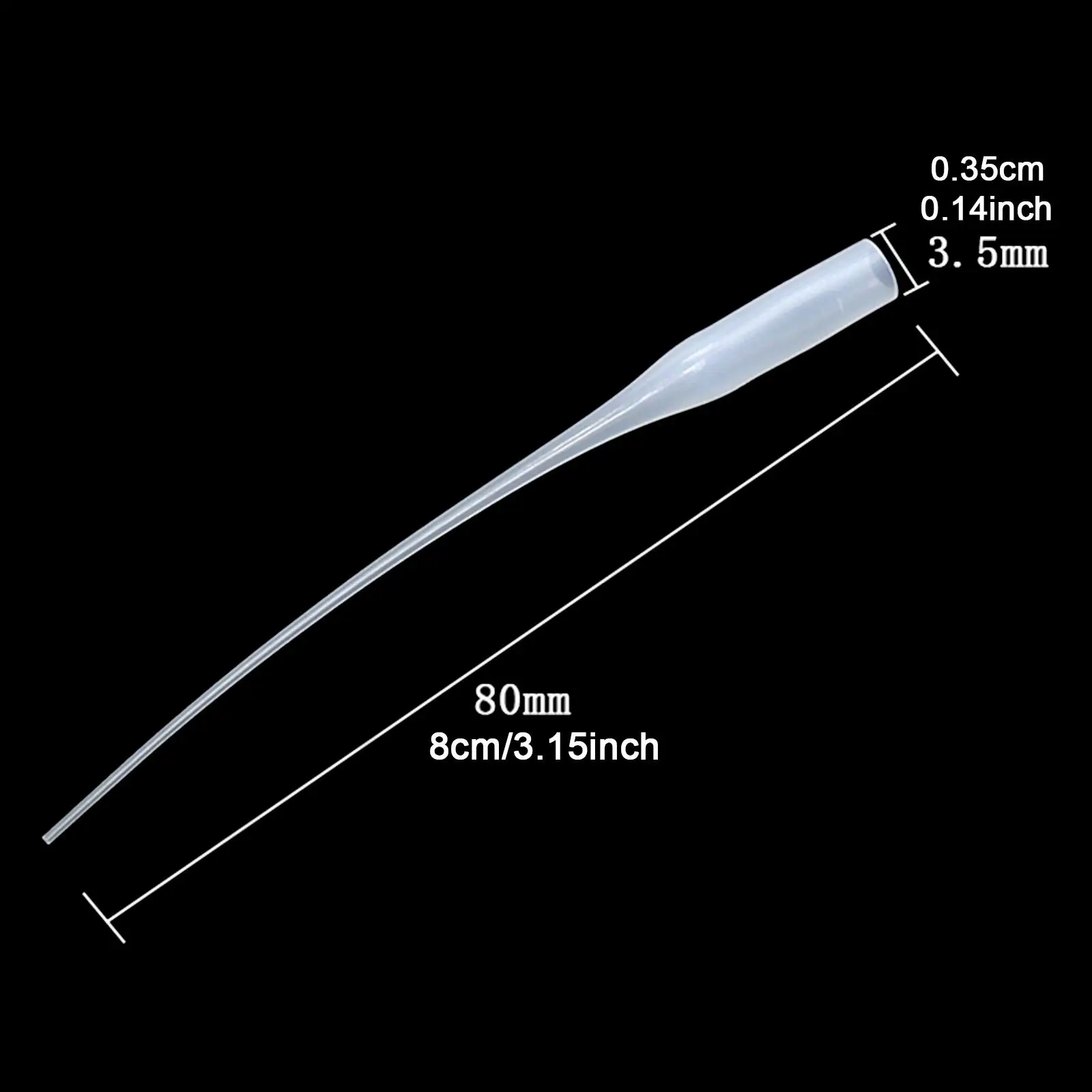 20x Glue Dispenser Bottle Tips Precision Glue Applicator Tips for Small Parts Crafting Detail Works Instrument Maintenance Model