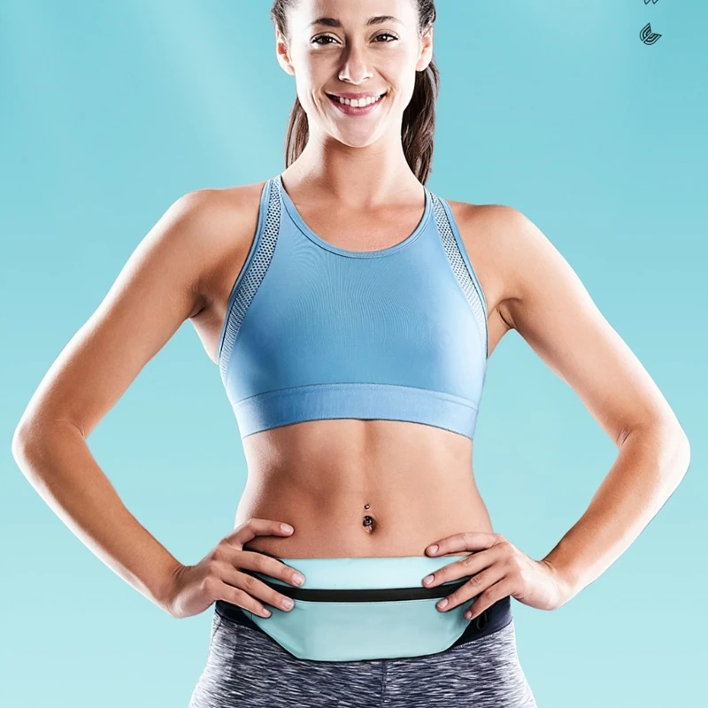 

Reflective Running Waist Bag Outdoor Jogging Climbing Cycling Belt Pack Workout Cycling Belt Pack Adjustable Sports Bag Y08C