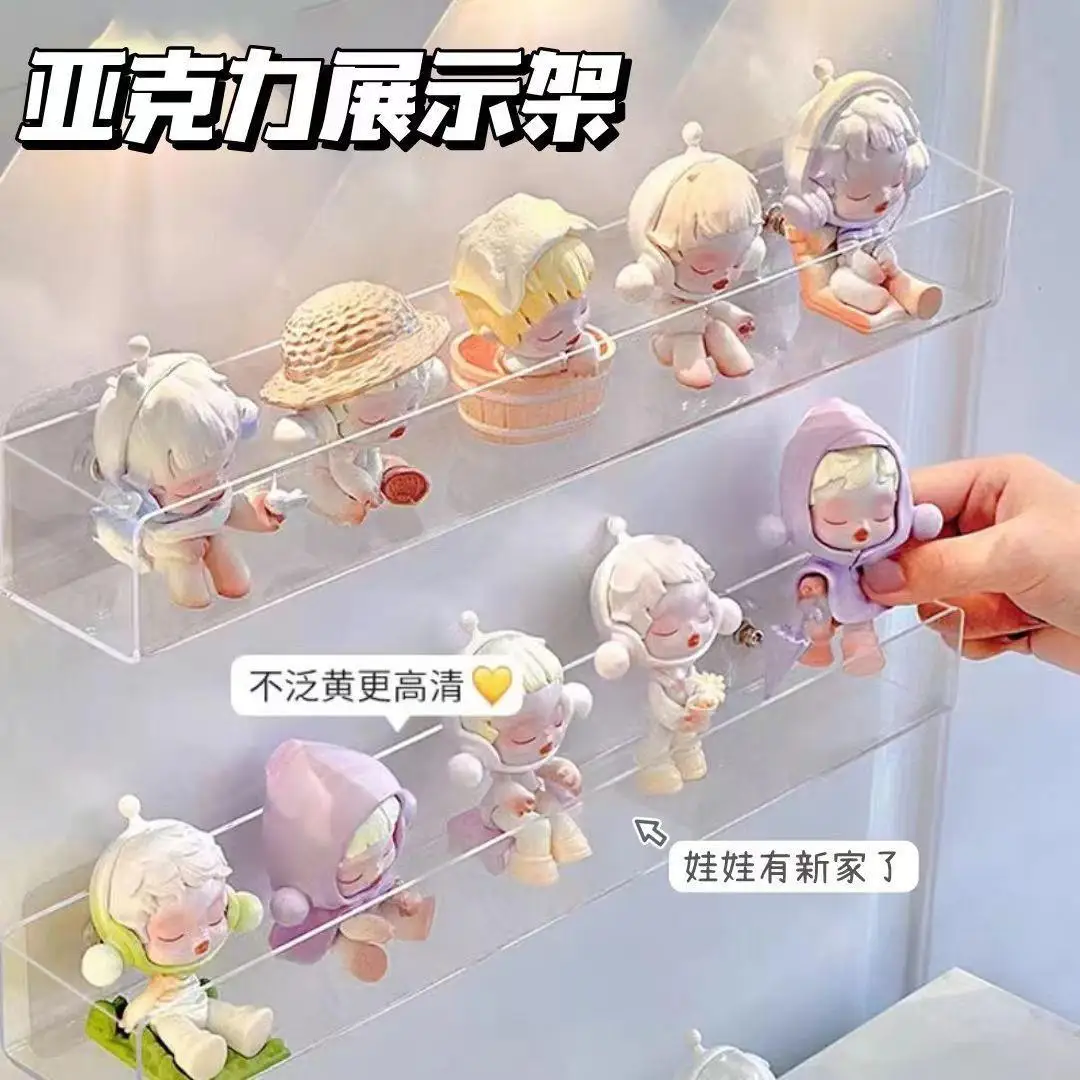 

Acrylic Action Figure Display Rack Transparent Doll Storage Box Toy Organizer Rack For Collectible Showcase Cabinet Storage Rack