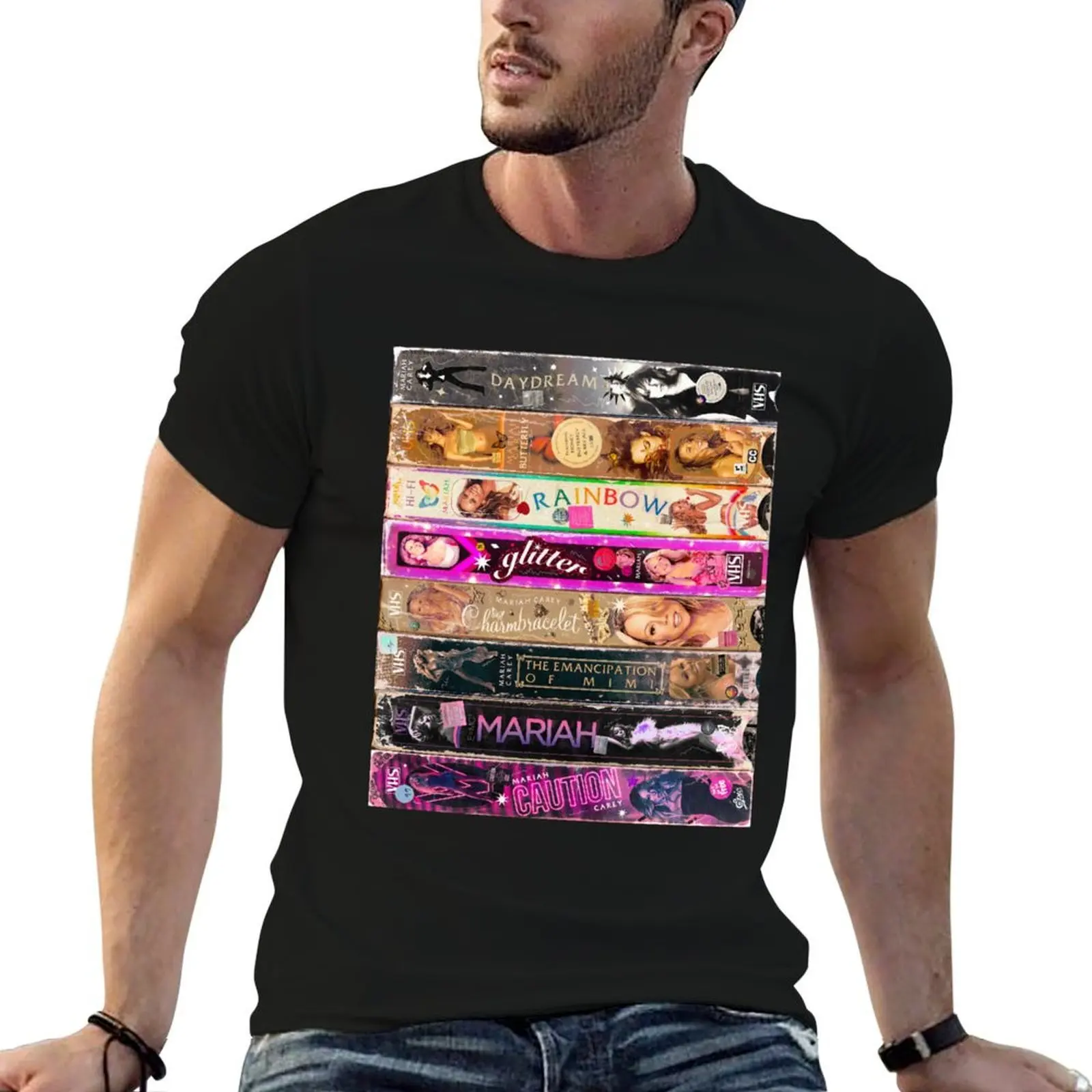 

MC VHS T-Shirt man t shirts for men man t shirts graphic T-Shirt