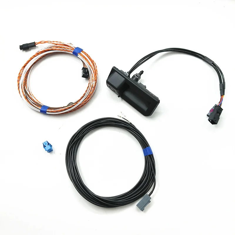 

Автомобильная камера заднего багажника с жгутом проводов Highline Guidance Line Plug and Play 8W8827566E для VW Touareg Audi A6 Q5 Q7 Q8 RS6