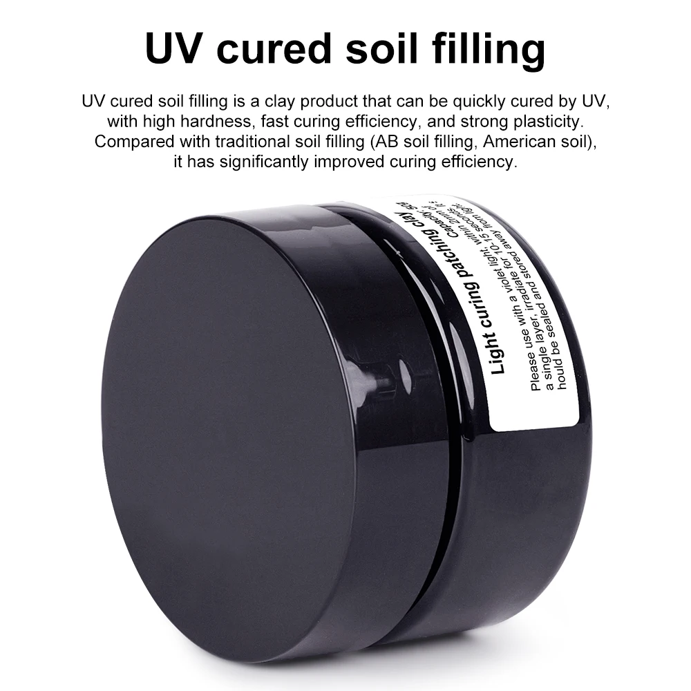 3D Printed Model Modification for Bambu Lab Light Curing Repair Clay CurePutty for Creality Fill Repair Failed Models