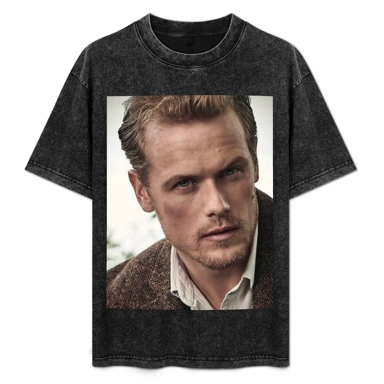 

Футболка Sam Heughan, водостойкая повседневная футболка