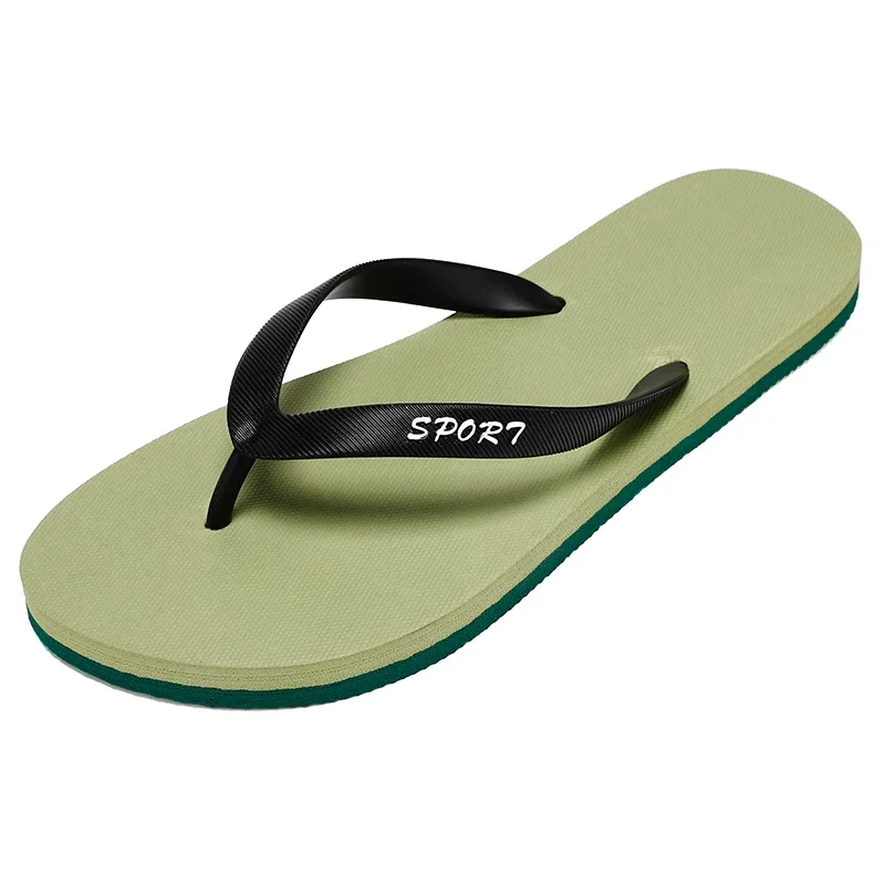 

High quality fashion men's Sandals flip-flops beach slippers casual breathable flat home bathroom sandals outdoor Slippers men's