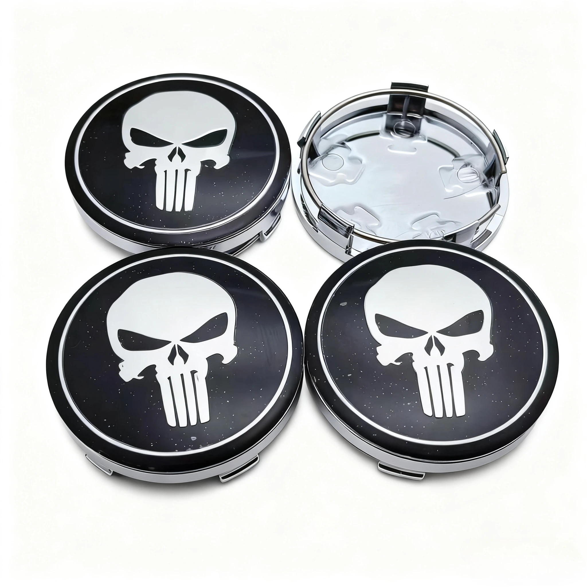 Skull Wheel Center Caps 5