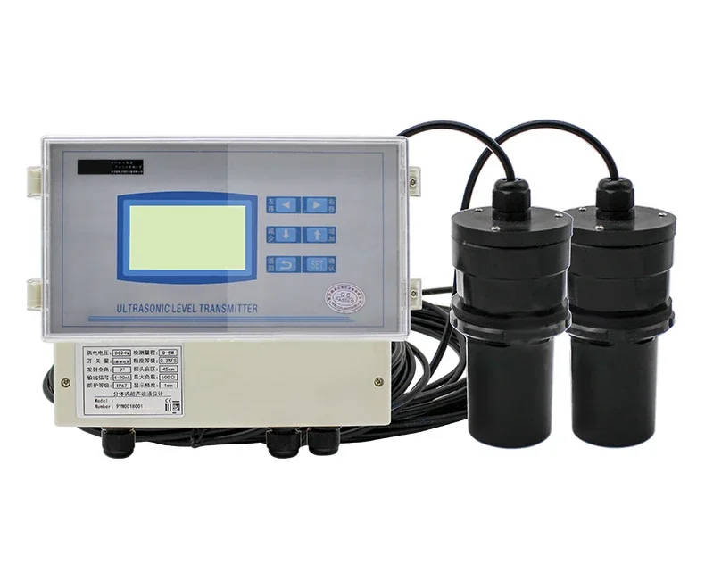 Ultrasonic water tank level meter and water level gauge for   Water treatment plant