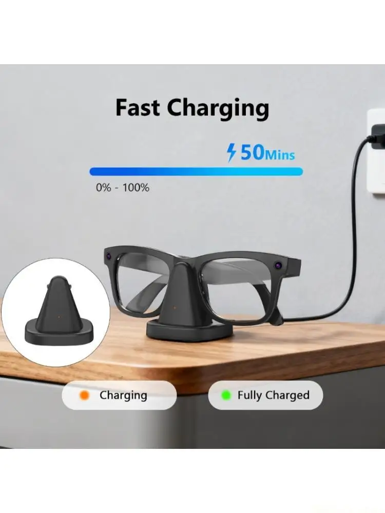 

M5TD Fast Charging Dock Platform For Intelligent AI Glasses Compact Design Travel Friendly ABS Materials Lightweight Build