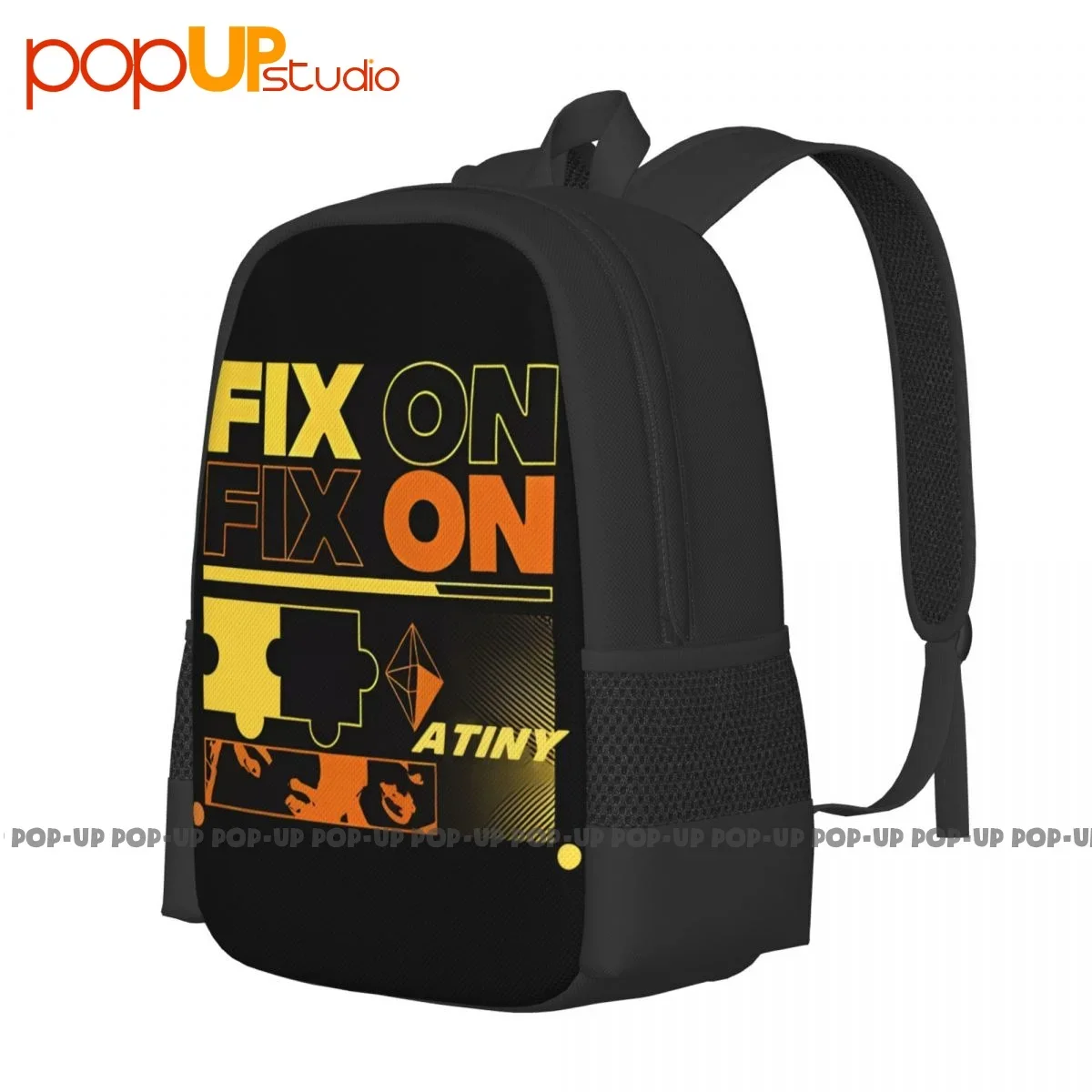 Ateez Mingi Ateez Fix On Kpop Concert Ateez Inception Backpack Large Capacity School School Sport Bag