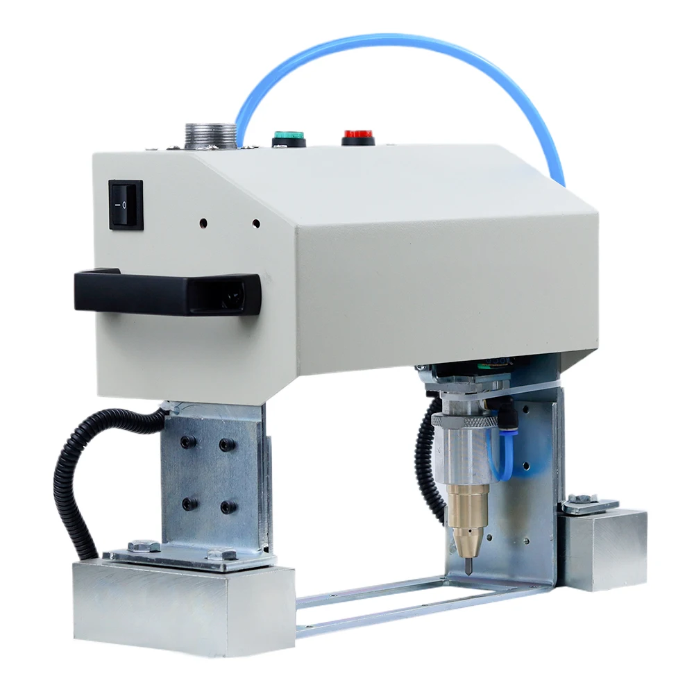 220V/110V Portable Metal Pneumatic electric Dot Peen Marking Machine For VIN Code(140*40mm) Frame Marking Machine Chassis Nmber