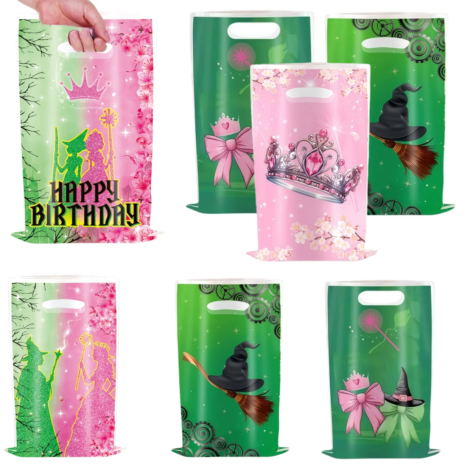 

Wicked Party Bags Birthday Party Decoration Wicked Gift Bag Goodie Bag Candy bags Loot Bag Packaging Surprise Bags Party Favors