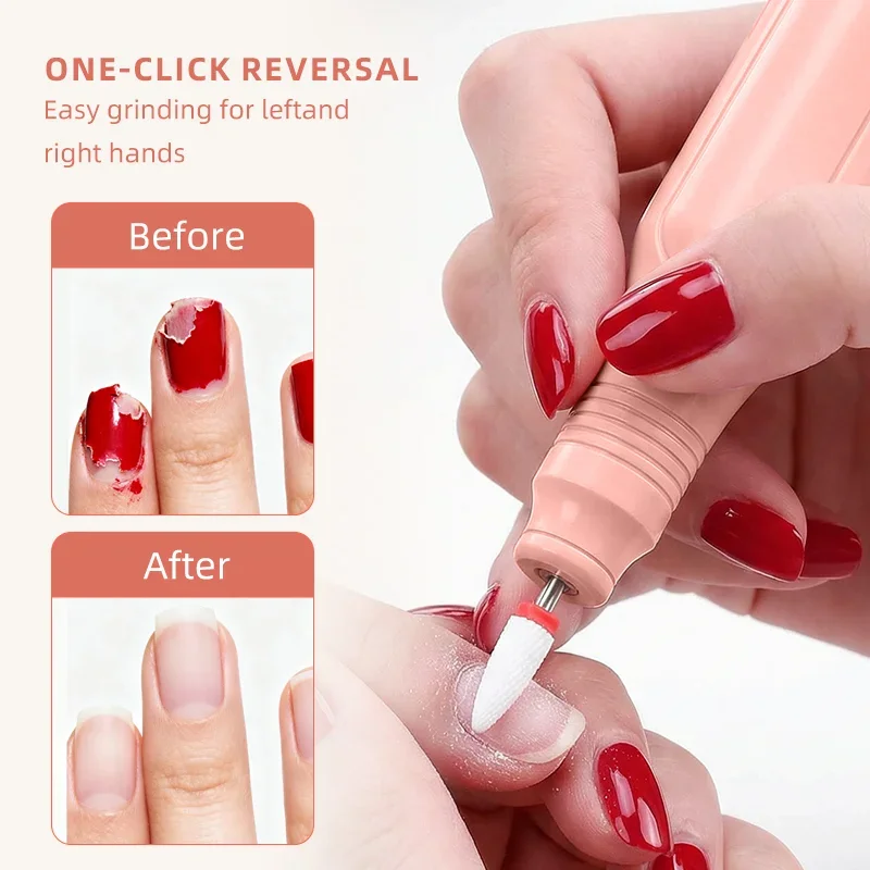 7 in 1 MINI trapano elettrico per unghie Kit manicure pedicure rettifica lucidatura Sst nail art levigatura penna strumenti macchina